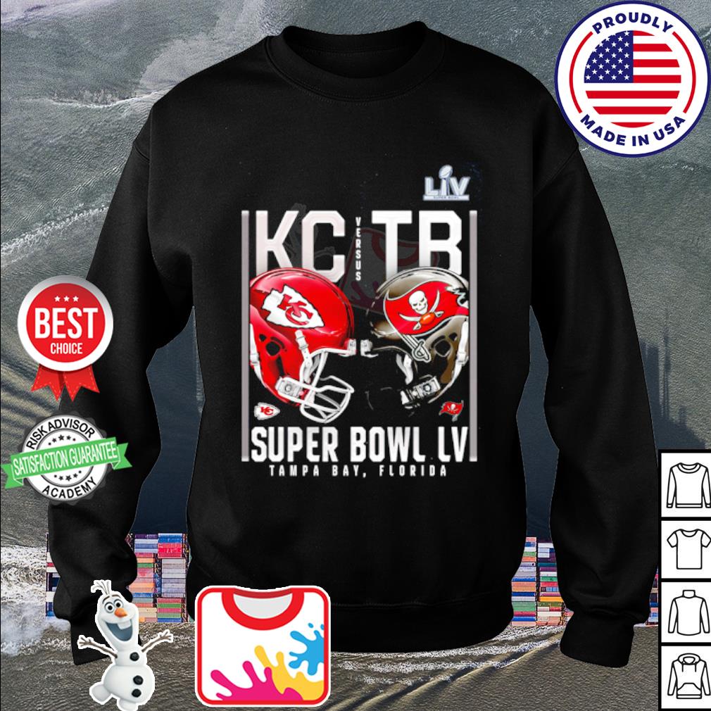 Tampa bay buccaneers vs Kansas city Chiefs super bowl 2021 shirt, hoodie,  sweater, long sleeve and tank top