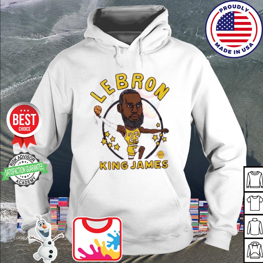 King James Solid Fan Design Lebron James Lakers Shirt, hoodie, sweater and  long sleeve