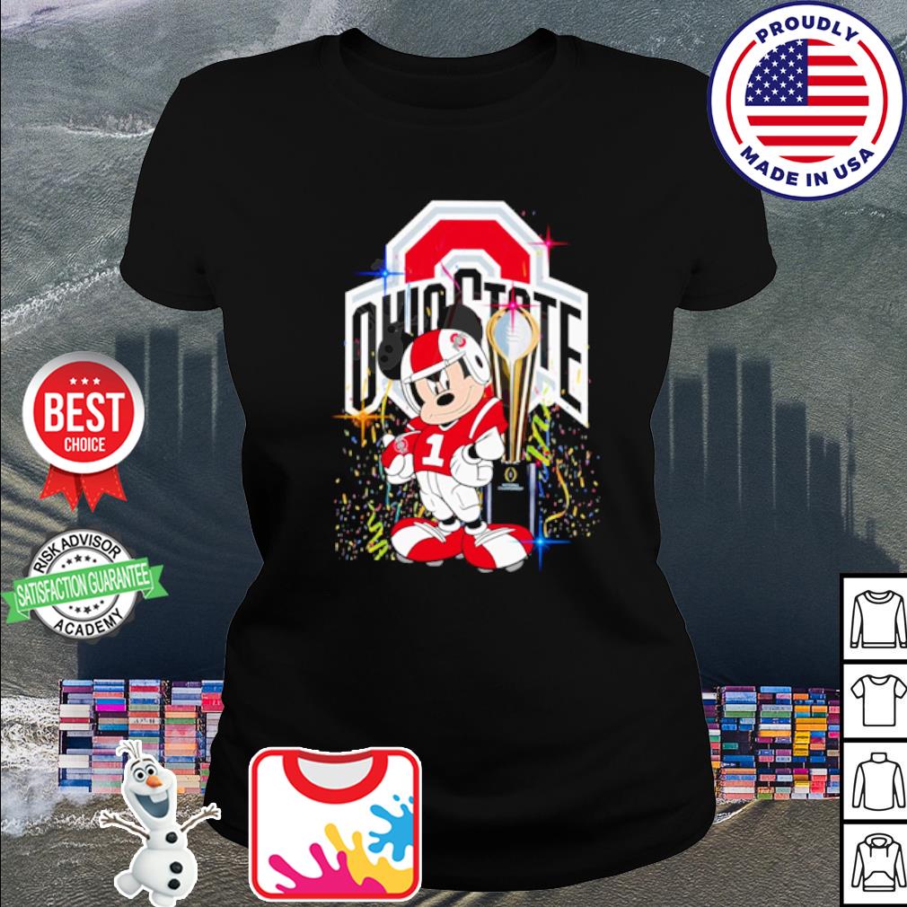 Mickey mouse CFP National Championship Ohio State Buckeyes shirt