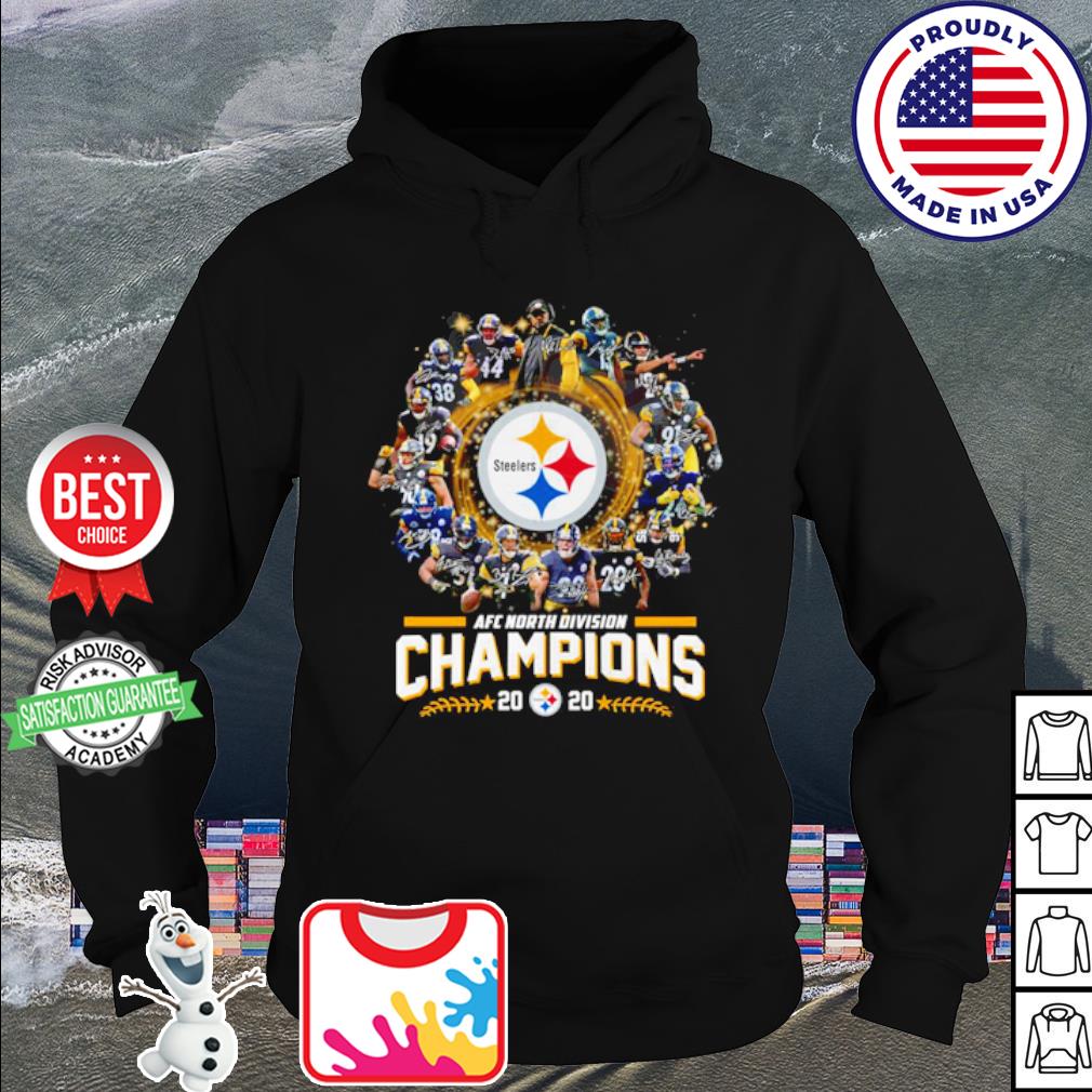 2020 AFC North division Champions Pittsburgh Steelers shirt, hoodie,  sweater and long sleeve