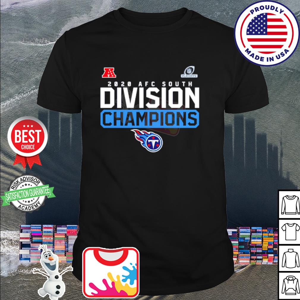 Tennessee Titans 2020 AFC South Division Champions shirt, hoodie, sweater,  long sleeve and tank top