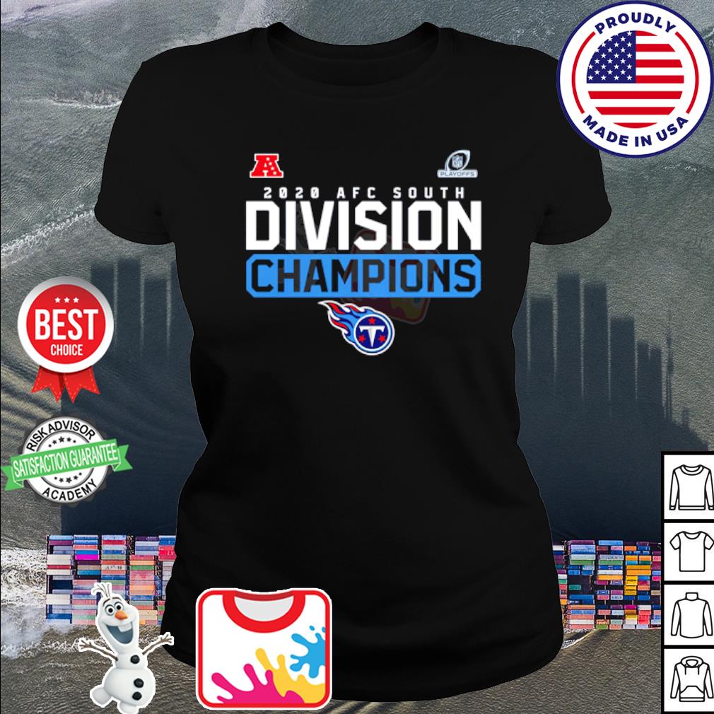 Tennessee Titans - 2020 AFC South Division Champions NFL T-Shirt ::  FansMania