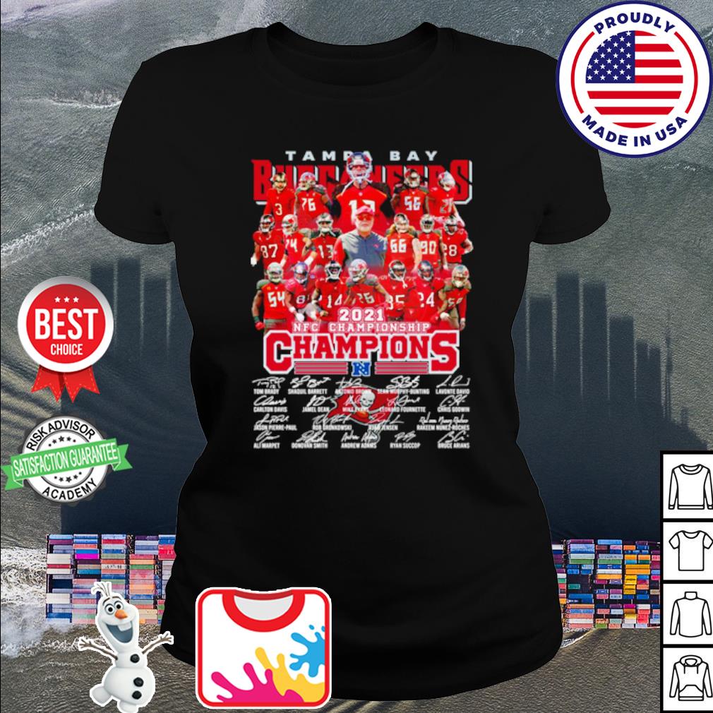 Buccaneers 2021 NFC champions Buccaneers vs Packers January 25 shirt,  hoodie, sweater and v-neck t-shirt